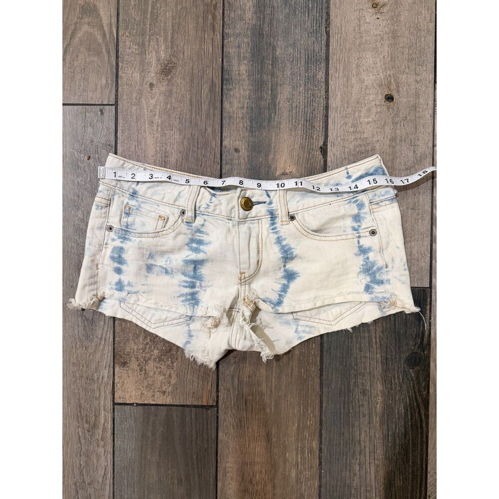 American Eagle Bleached Y2k Jean Shorts